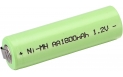 1.2V NiMH Battery cell - AA 1800mAh 1.2V NiMH Battery